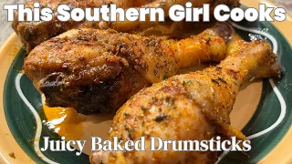 The best chicken drumsticks recipe ever - Easy baked chicken