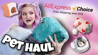 HUGE PET SUPPLIES HAUL 🐽🐭 AliExpress | is it worth the money??? |