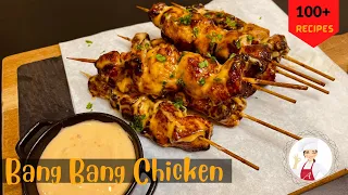 Bang Bang Chicken Skewers | Bang Bang Sauce | Easy Air Fryer Recipe