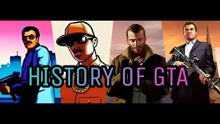 Evolution Of Grand theft auto | History of  GTA  1997 - 2018