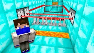 97% ЛЮДЕЙ НЕ УВИДЯТ ЛОВУШКУ ИЗ АЛМАЗНОГО ЛАЗЕРА В МАЙНКРАФТЕ! ТРОЛЛИНГ В MINECRAFT