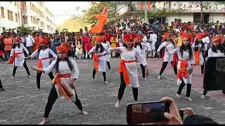 On occasion of Chtrpati shivaji maharaj jayanti 🧡 Ghrietn special group dance 🤟🤟