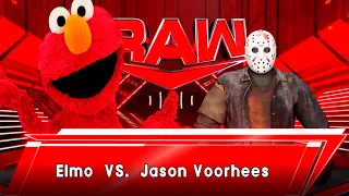 WWE 2k23 Elmo VS Jason Voorhees