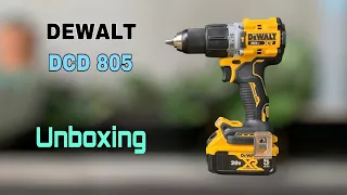 Unboxing And Testing || DeWalt DCD 805 Brushless Cordless Drill XR 20V MAX