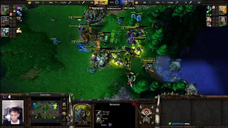 Fly (Orc) vs Gusch (HU) - WarCraft 3 - Recommended - WC3311