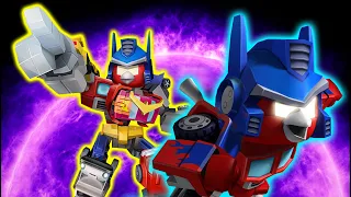 Angry Birds Transformers - LIKE FATHER LIKE SON - Optimus Prime Maximus