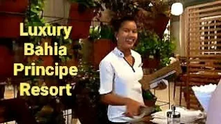 Luxury Bahia Principe Resort Restaurants, Bars and Room Service Punta Cana Dominican Republic 2019