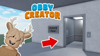 Obby Creator Tutorial 9 / How to build a working elevator! (Level: Hard)