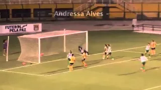 Andressa Alves * Amazing Free Kick
