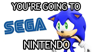 Please Sega Don't Turn Me Into a Marketable Nintendo Game (Sonic)