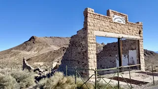 Rhyolite Ghost Town, Nevada - Mojave Desert Ghost Towns