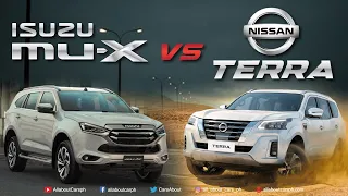 2022 All-New Isuzu mu-X versus 2022 All-New Nissan Terra