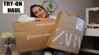 TRY-ON HAUL || SALDOS: STRADIVARIUS, ZARA, TIFFOSI || Catarina Ribeiro