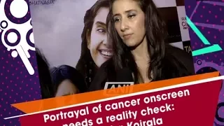 Portrayal of cancer onscreen needs a reality check: Manisha Koirala - Bollywood News