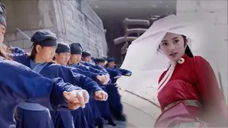【Kung Fu Movie】Girl is a martial arts expert, takes on hundreds alone and eliminates the NO.1 sect.