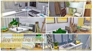 The Sims 4: Строительство | Квартира для художника