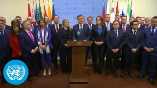 Ukraine & Others on the country - Media Stakeout | Security Council | United Nations