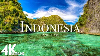 FLYING OVER INDONESIA (4K UHD) - Relaxing Music Along With Beautiful Nature Videos- 4K Video #3