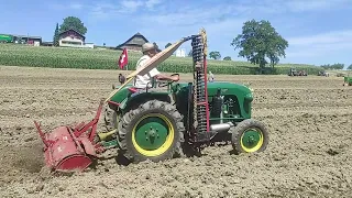 Pflügen am 2. Ackertag Ruswil (LU) 19.8.2023 Oldtimer Traktoren Treffen