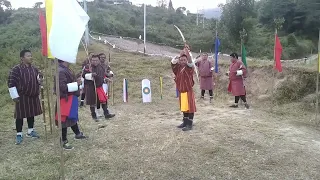 Yangphel Archery tournament .. Eastern Bhutan