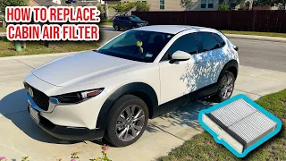 How To Replace Mazda CX-30 Cabin Air Filter