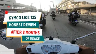 KYMCO LIKE 125 ITALIA REVIEW AFTER 8 MONTHS | LIKE 125