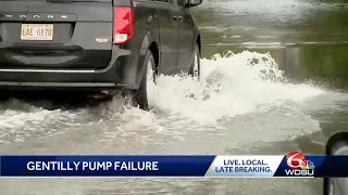 SWB says 3 pumps failed during flooding event in Gentilly last week