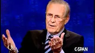 Donald Rumsfeld on Maureen Dowd