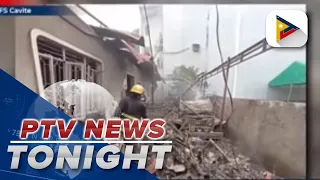 Fire broke out inside house used as makeshift firecracker factory in Cavite