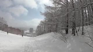 Rusutsu Ski Resort - White Lover course, March 2020