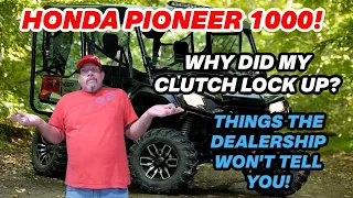 Watch this before driving your Honda Pioneer 1000 another foot! What the dealer doesn't mention.