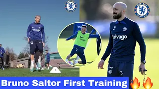 No Potter!🔥Bruno Saltor First Chelsea Training in Charge💪Aubameyang Happy😆Fofana & Sterling train