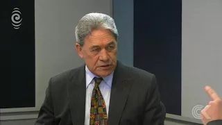 Checkpoint leader interview   Winston Peters