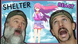 REACTING TO ANIME FOR FIRST TIME!! SHELTER MUSIC VIDEO (Porter Robinson & Madeon)