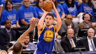 Klay Thompson All Three Pointers in 2016 Playoffs- Tied Record