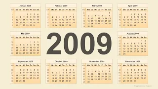 Kalender 2009