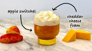 Apple and Cheddar - Perfect Fall Cocktail Recipe