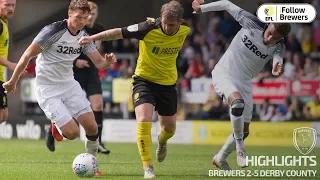 PRE-SEASON HIGHLIGHTS | Burton Albion 2-5 Derby County