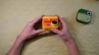 Детская чековая камера. Термопечать. Toy camera that prints.Polaroid like. Thermo print.