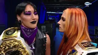 Rhea Ripley confronta Becky Lynch - WWE RAW 16 de Octubre 2023 Español Latino