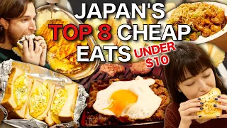 Japan’s Top 8 Cheap Eats (Under $10) | Ultimate Japan Bucket List 4K