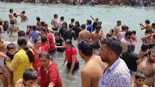 Har ki pauri haridwar | ganga snan | snan | holy bath | open bath | हर की पौड़ी | NEERAJ NO1