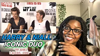 Reacting to Niall and Harry Acting Like Children for 4 Minutes Straight