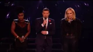 Kitty and Misha B's dramatic showdown  - The X Factor 2011 Live Results Show 6 (Full Version)