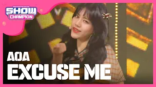 [SHOWCHAMPION] 에이오에이 - Excuse Me (AOA - Excuse Me) l EP.213