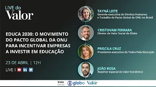 Educa2030: Movimento da ONU para incentivar empresas a investir em educação