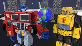 Monster School : Transformers 2023 | Bumblebee Comes To Earth - Minecraft Animation