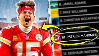 Why Were 9 Players Drafted Before Patrick Mahomes