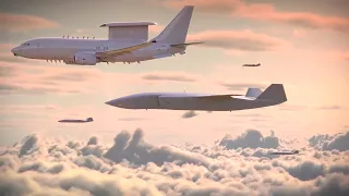 Boeing - Loyal Wingman Airpower Teaming UCAV Simulation [1080p]