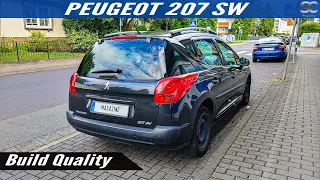 2009 Peugeot 207 SW - Build Quality